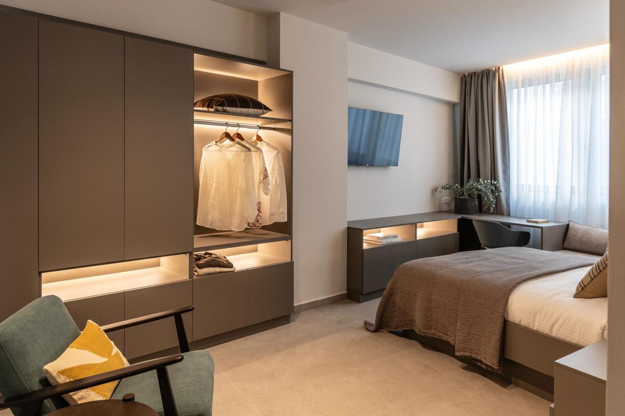 Celestial Athens Suites At Praxitelous Esterno foto